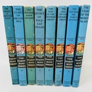 The Hardy Boys Books Lot of 7 1940s, 1950s